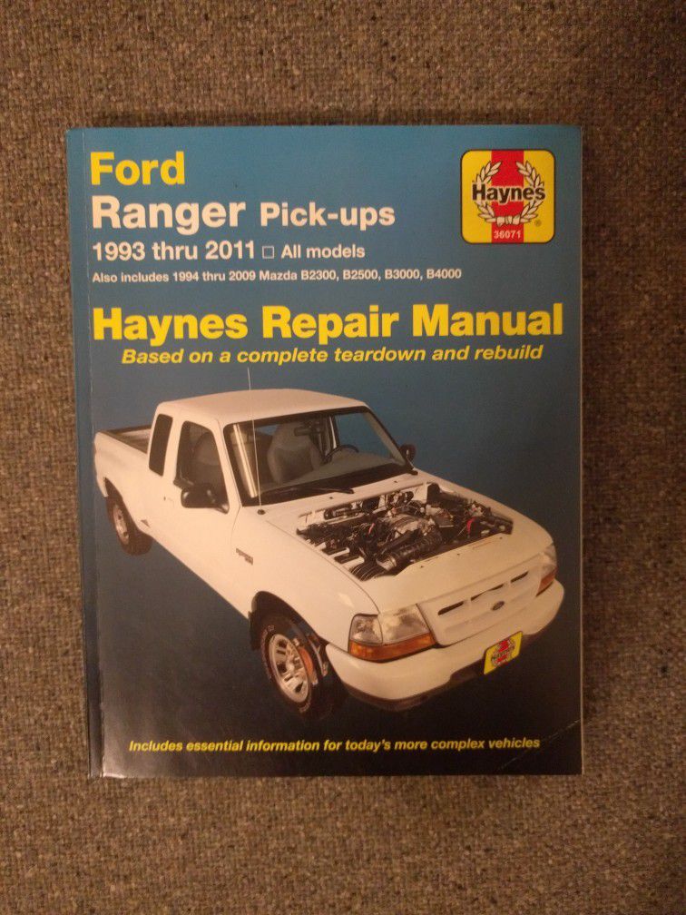Ford Ranger Haynes manual