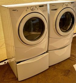 Whirpool Electric Washer and Dryer