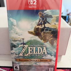 New Legends of Zelda Tears of the Kingdom switch 2 edition