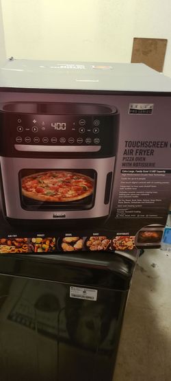 Brand new unopened bella touchscreen air fryer pizza oven with rotisserie