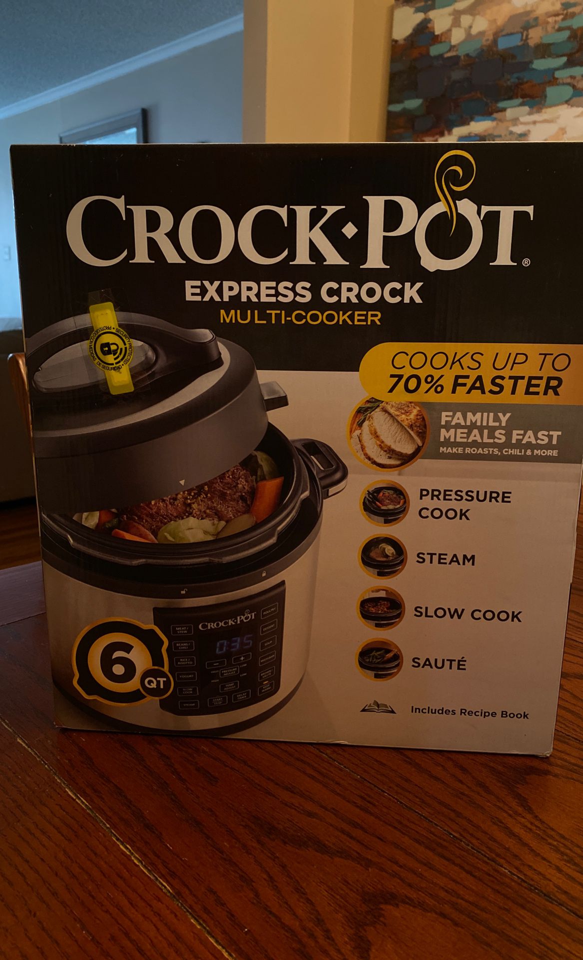 Crockpot Express Crock -6qt- New in Box- Undamaged-Never Opened
