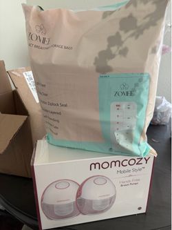 Momcozy M6, Zomeee breastmilk bags 360 ct