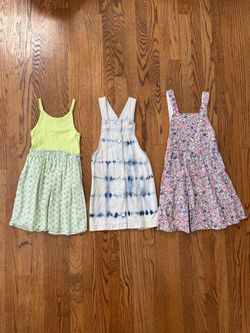 Size 6 / 7 Girls Bundle of Three Dresses