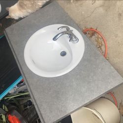 2 New Sink Vanity Tops 