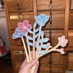 Wooden Flowers