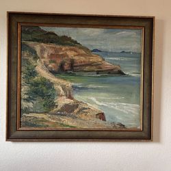 🌊 Rare Early San Diego Plein-Air ~ La Jolla Cove