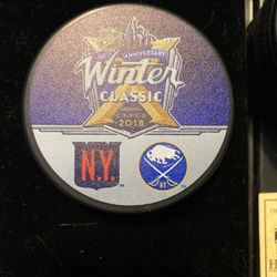 2018 Winter Classic Official Puck