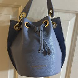 Blue Bucket Purse