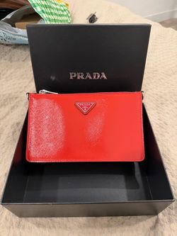 Prada vernice saffiano Leather crossbody bag