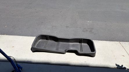 Under the back seat storage !!!