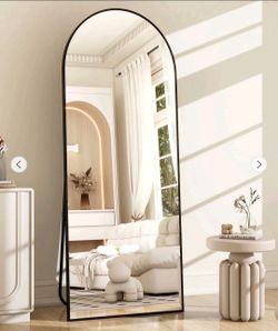 Full length Mirror- arched standing floor mirror