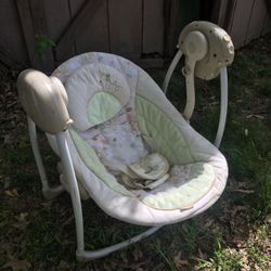 Battery Operated Baby Swing Only $25 Firm