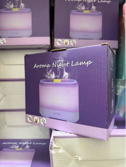 🌸 Wholesale Aroma Night Lamp Diffuser with 3 Scents – LED Night Light
