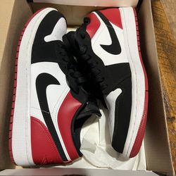 Jordan 1 Low Black Toe