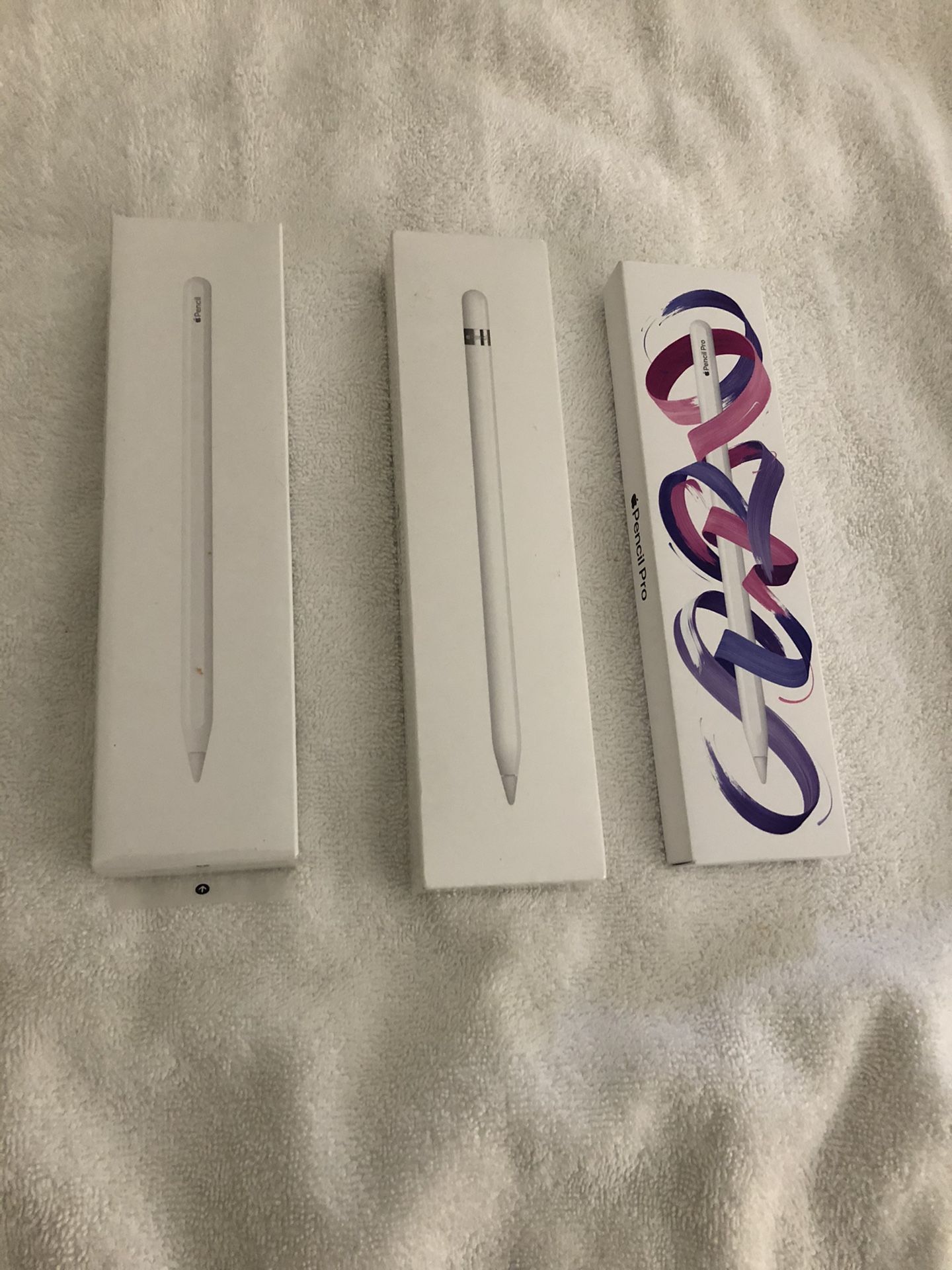 Apple Pencil Pro $130 , Apple Pencil 2nd Generation $115 , Apple Pencil 1st Generation $110 New Sealed 