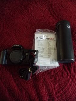 Cannon eos 10s camera.