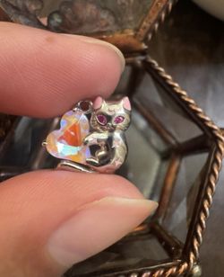 925 Silver Cat Charm