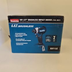 Makita 18V LXT Brushless Impact Driver (tool only) XDT13Z 