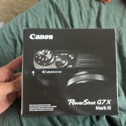 Brand New Canon PowerShot G7X Mark iii Camera