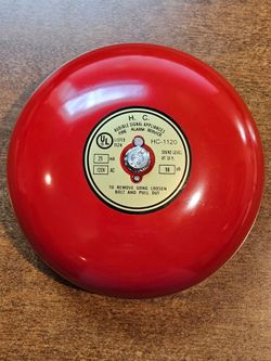 6" Fire Alarm Bell