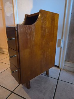 Narrow end table