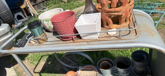 Small side outdoor table