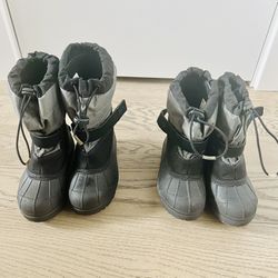 2 Pairs Columbia Sportswear- Little Kids’ Powderbug™ Plus II Snow Boots 