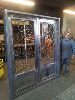 Wrought Iron Doors