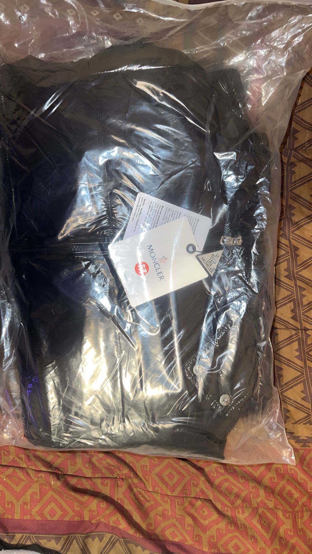 Moncler Black Puffer Jacket