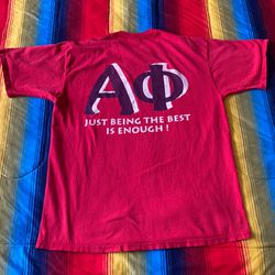 90s Alph Phi Bid Day T Shirt XL