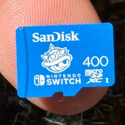 Nintendo Switch SanDisk 400GB MicroSDXC Game Memory Card Authentic
