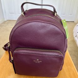 Kate Spade Leather Backpack New With Tag