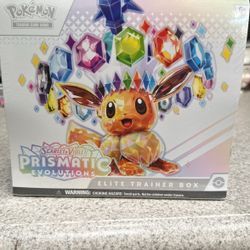 Pokemon ETB prismatic evolution 