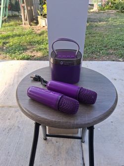 Karaoke set. / New