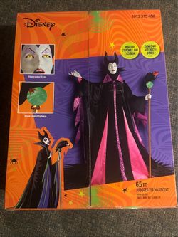 NIB Home Depot Disney 6.5 FT Animated LED Maleficent Halloween Decoration