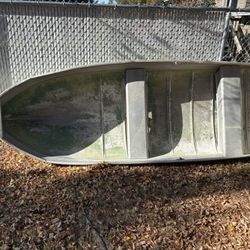 12’ Aluminum jon boat