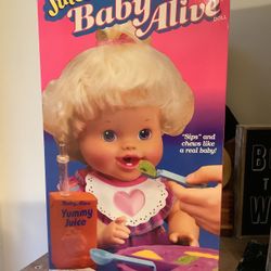 Vintage 1990s Baby Alive New In Box 