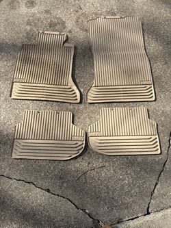 BMW OEM Weather  Floor Mats for BMW 5 Series - $150/OBO