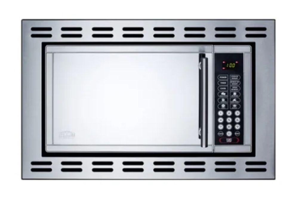 Summit 24” Wide 0.9 Cu. Ft. 900 Watt Built-In Microwave