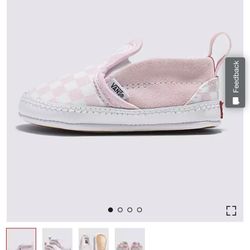 Pink Vans Infant Size 3