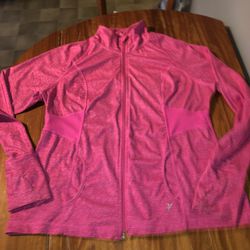 Size XL Hot Pink Full Zip Jacket 