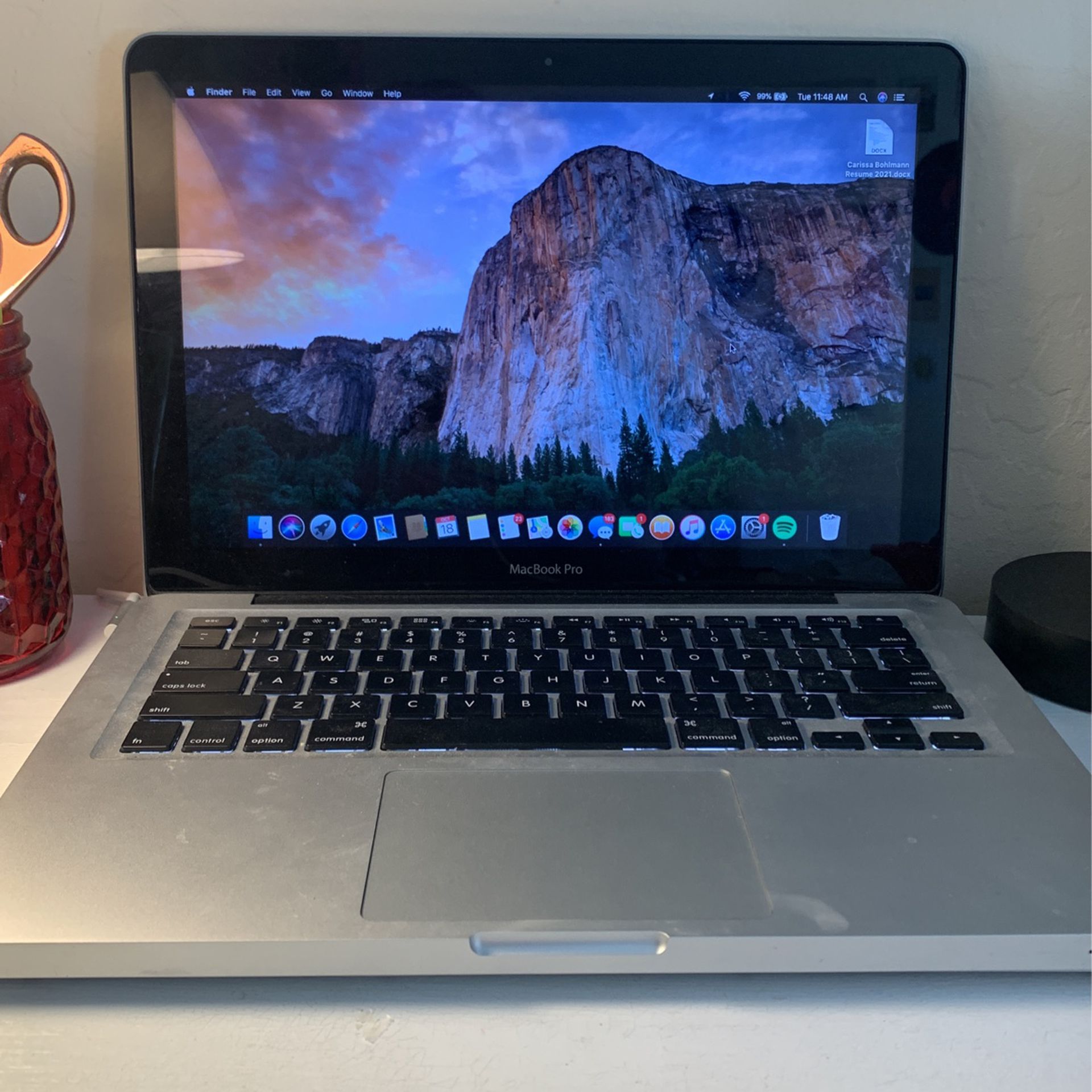 Macbook Pro High Sierra OS (early 2012 model)
