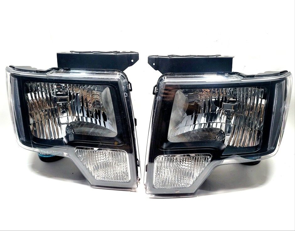 HEADLIGHTS FIT FOR 09-14 FORD F150 