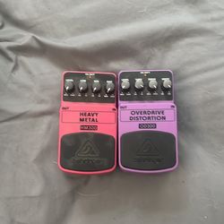 Guitar pedals