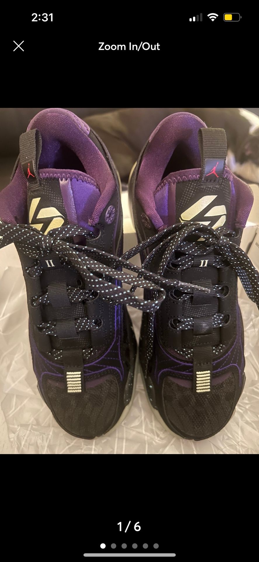 Youth Jordan Luka 2 “Space Hunter” Shoes 4Y