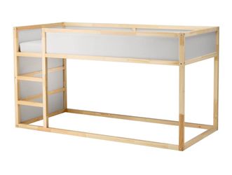 IKEA reversible twin bed. (Kura)