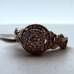 14K Gold & Diamond Engagement Ring