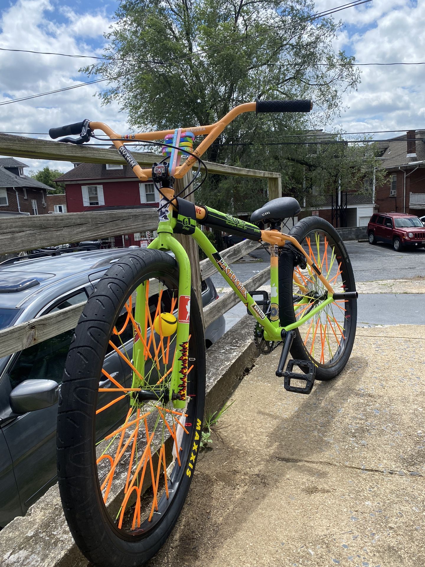 WHELIE BIKE!