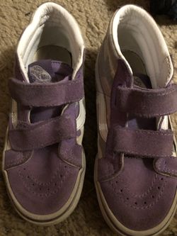 Girls vans size 12.5