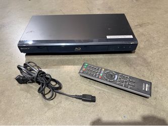 Sony Bluray DVD Player & Remote